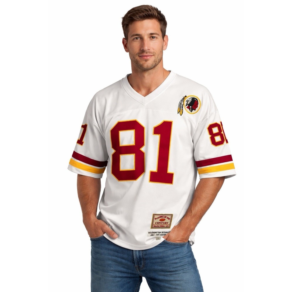 VTG Washington Redskins Art Monk #81 Jersey Jeff Hamilton Players of the Century